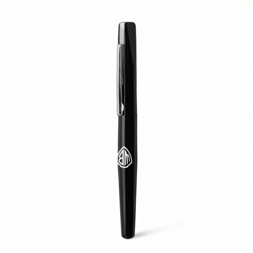 [BND66RB Custom] (Custom) SIM Roller - Recycled Stainless Steel Twist Rollerball Pen