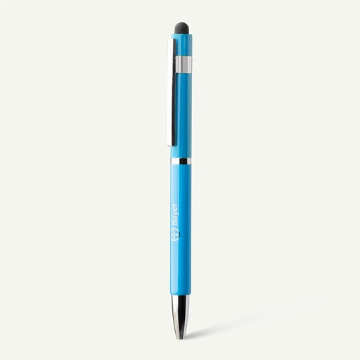 [BND70XLS Custom] (Custom) HEX XLS Stylus Recycled Stainless Steel Twist Ballpen