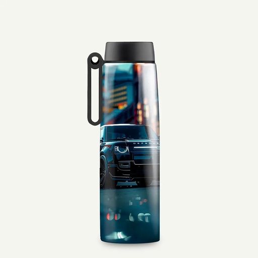 [BND880H 360UV] (360UV) CALYPSO 500ml / 17oz Double Wall Vaccum Recycled Stainless Steel Bottle with Handle